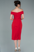 Partykleid Midi Rot ABK1393
