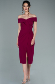 Partykleid Midi Pflaume ABK1393