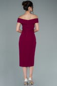 Partykleid Midi Pflaume ABK1393