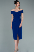 Partykleid Midi Sächsischblau ABK1393