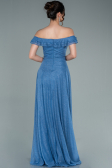 Abendkleid Lang Indigo ABU2351