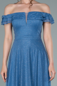 Abendkleid Lang Indigo ABU2351