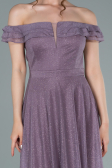 Abendkleid Lang Lavendel ABU2351