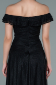 Abendkleid Lang Schwarz ABU2351