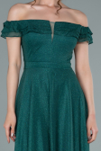 Abendkleid Lang Smaragdgrün ABU2351