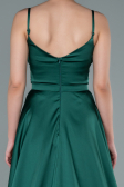 Grün Abendkleid Satin Lang ABU1601