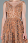 Abendkleid Lang Gold ABU2418