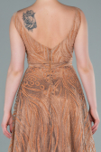 Abendkleid Lang Gold ABU2418