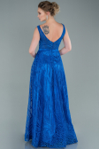 Abendkleid Lang Sächsischblau ABU2418