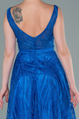 Abendkleid Lang Sächsischblau ABU2418