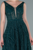 Abendkleid Lang Smaragdgrün ABU2418
