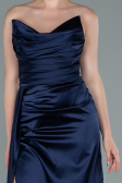 Abschlusskleid Lang Marineblau ABU370