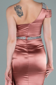 Abendkleid Lang Satin Zwiebelschale ABU2363