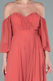 Abschlusskleid Lang Chiffon Zwiebelschale ABU2457