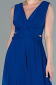 Partykleid Chiffon Sächsischblau DS1300