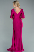 Abendkleid Lang Fuchsie ABU2443