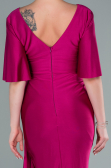 Abendkleid Lang Fuchsie ABU2443