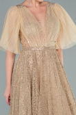 Abendkleid Lang Gold ABU2472