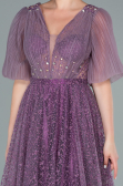 Abendkleid Lang Lavendel ABU2472