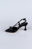 Party-Schuhe Satin Fuchsie AB1084