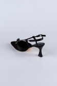 Party-Schuhe Satin Fuchsie AB1084