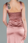Abschlusskleid Lang Satin Zwiebelschale ABU2479