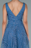 Abendkleid Lang Indigo ABU2418