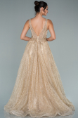 Abendkleid Lang Gold ABU2131