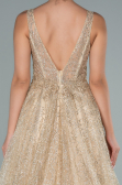 Abendkleid Lang Gold ABU2131