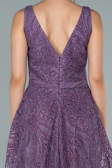 Abendkleid Lang Lavendel ABU2418