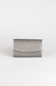 Abendtasche Glitzernd Platin SH807
