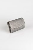 Abendtasche Glitzernd Platin SH807