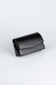 Abendtasche Leder Schwarz SH806