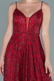 Abendkleid Lang Weinrot ABU2551