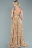 Abendkleid Lang Gold ABU2551