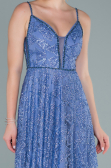 Abendkleid Lang Indigo ABU2551