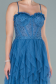 Abendkleid Lang Indigo ABU2552