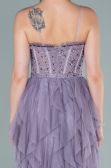 Abendkleid Lang Lavendel ABU2552