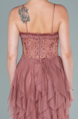 Abendkleid Lang Zimtfarben ABU2552
