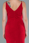 Abendkleid Lang Rot ABU2496