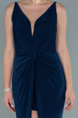 Abendkleid Lang Marineblau ABU2496