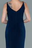 Abendkleid Lang Marineblau ABU2496