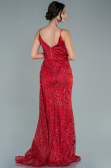 Abendkleid Lang Rot ABU2587