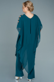 Smaragdgrün Abendgarderobe İn Großen Größen Chiffon ABT080