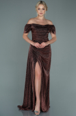 Abendkleid Lang Kupfer ABU2657