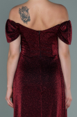 Abendkleid Lang Weinrot ABU2657