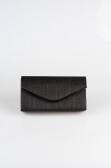 Briefumschlag-Tasche Glitzernd Schwarz SH810