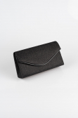 Briefumschlag-Tasche Glitzernd Schwarz SH810