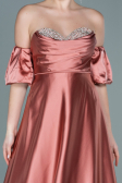 Abendkleid Lang Satin Zwiebelschale ABU2614