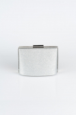 Abendtasche Silber V288